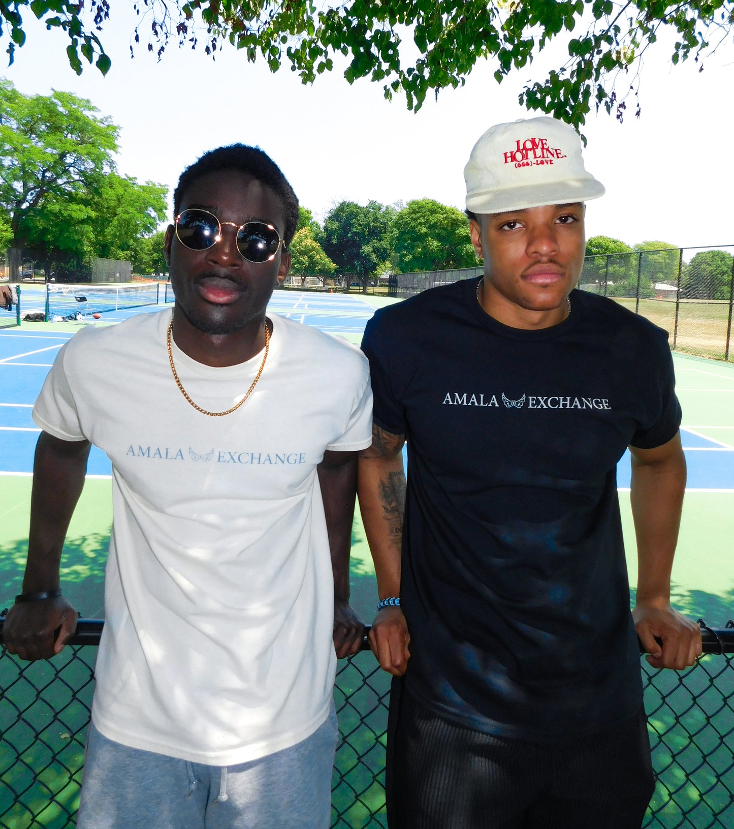 The Denim Lounge Tee - Natural