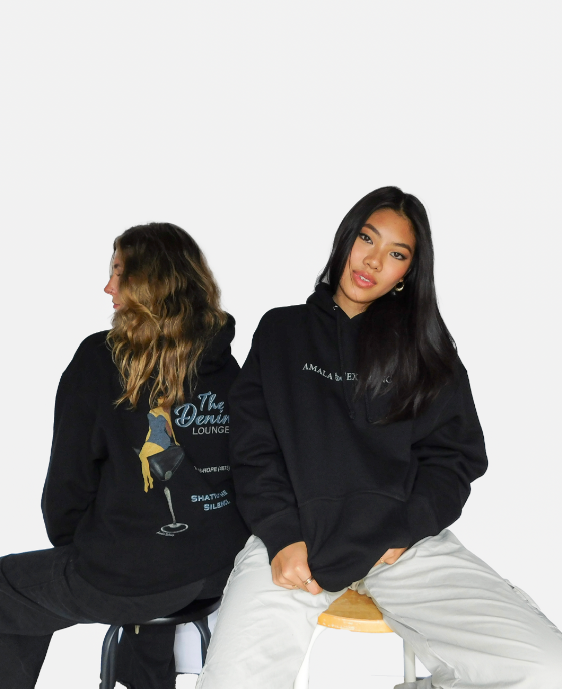 The Denim Lounge - Black