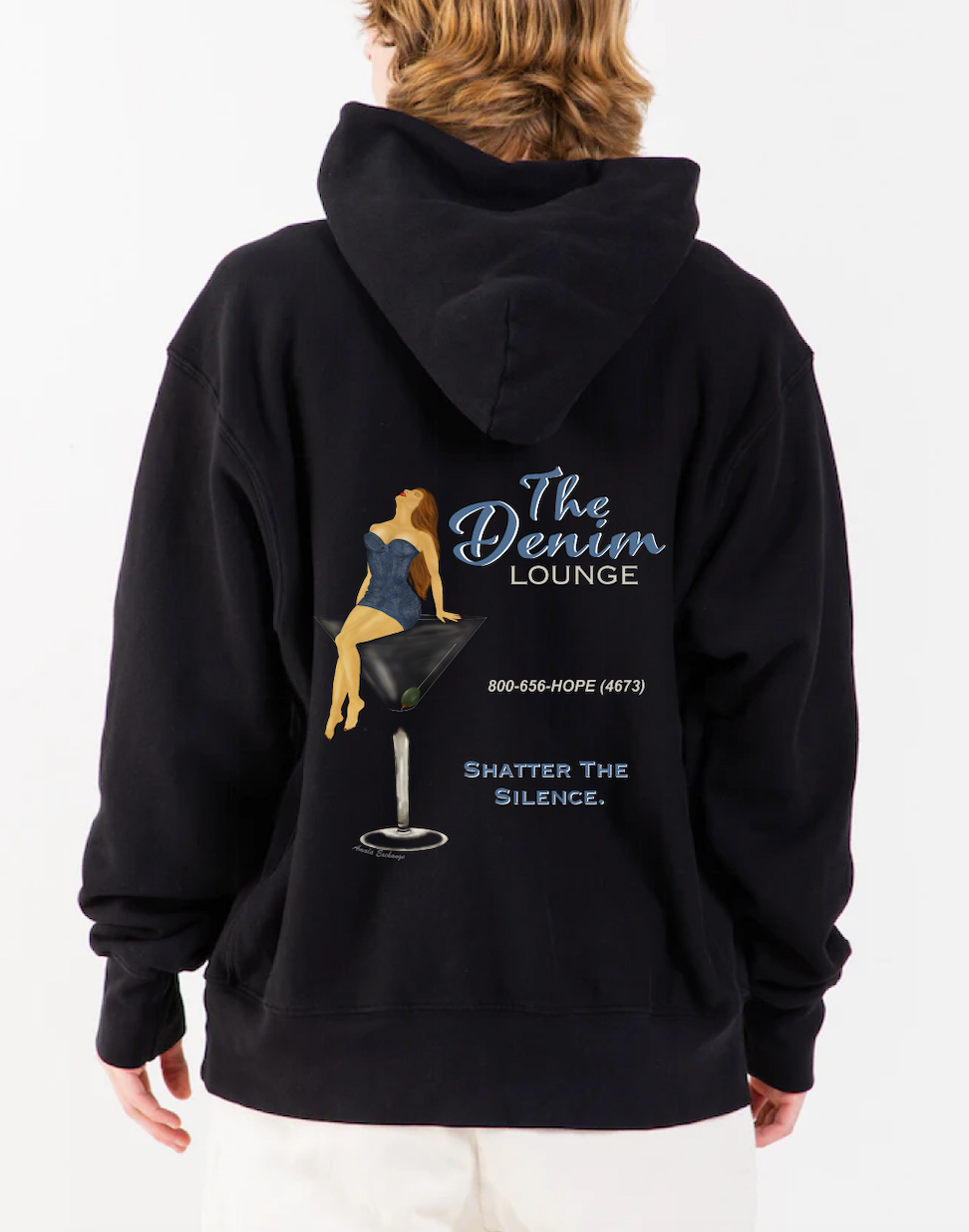 The Denim Lounge - Black